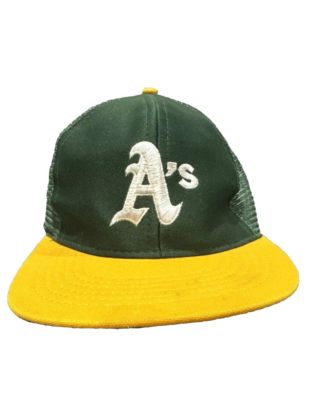 VTG Oakland A’s MLB California Canseco McGwire Green Mesh SnapBack Baseball Cap